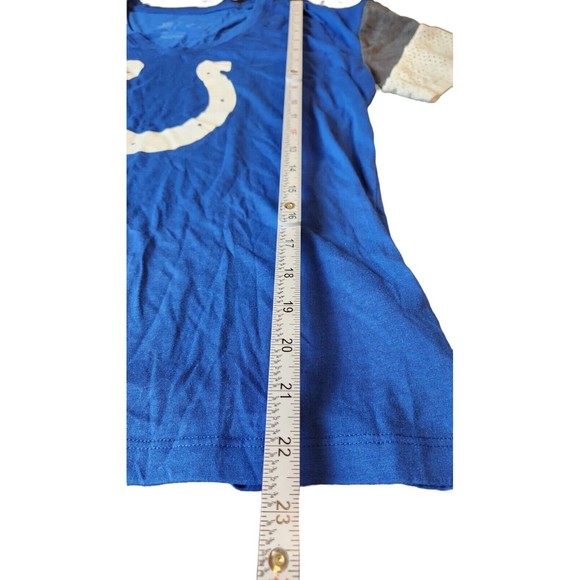 Nike Indianapolis Colts Dri-Fit T-Shirt Womens Size S Blue Team Apparel NFL - Picture 3 of 8